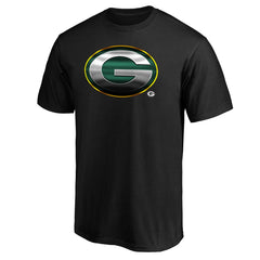 NFL Green Bay Packers Midnight Mascot Team Logo T-Shirt