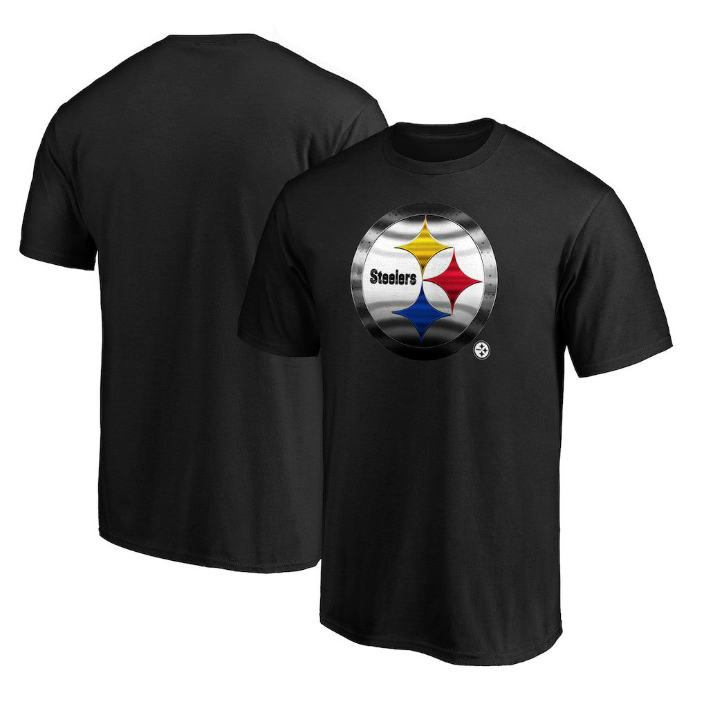 NFL Pittsburgh Steelers Midnight Mascot Team Logo T-Shirt