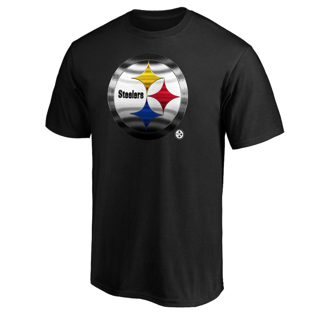 NFL Pittsburgh Steelers Midnight Mascot Team Logo T-Shirt