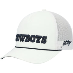 NFL Dallas Cowboys HOOey Wordmark Rope Trucker Snapback Hat