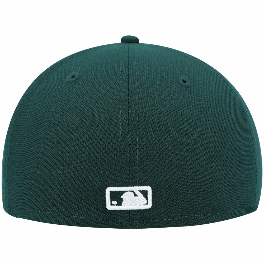 New York Yankees White Logo 59FIFTY Fitted Hat - Green | New Era