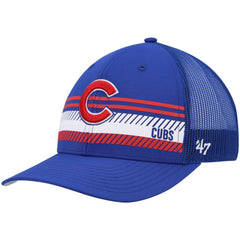 Chicago Cubs Cumberland Trucker Snapback Hat - Royal | 47 brand