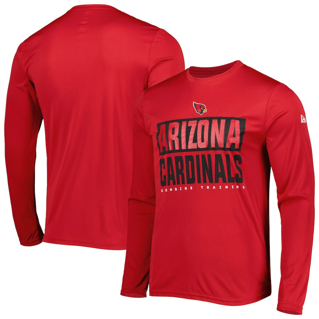 NFL Arizona Cardinals Combine Authentic Offsides Long Sleeve T-Shirt