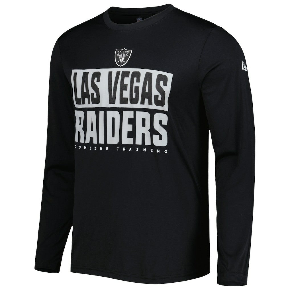 NFL Las Vegas Raiders Combine Authentic Offsides Long Sleeve T-Shirt