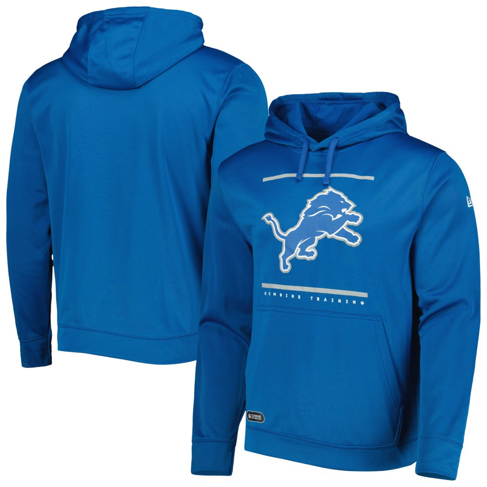 NFL Detroit Lions Combine Authentic Split Defense Pullover Hoodie