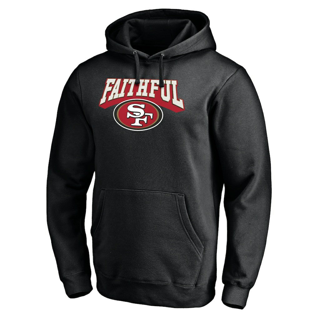 NFL San Francisco 49ers Hometown Collection The Faithful Fitted Pullover Hoodie