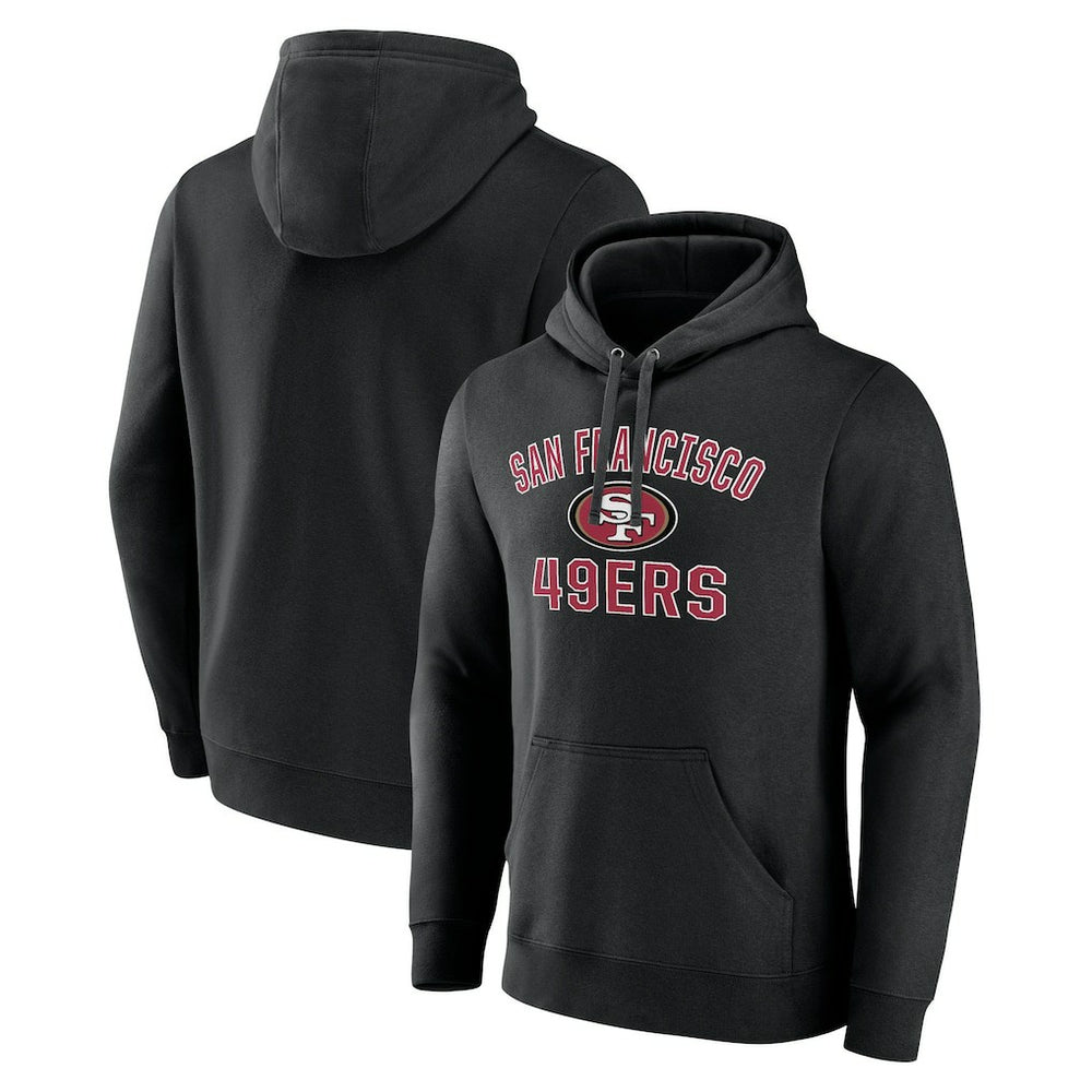 NFL San Francisco 49ers Victory Arch Team Fitted Pullover Hoodie