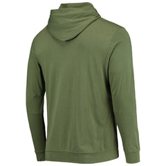 Chicago White Sox Levelwear Delta Thrive Tri-Blend Pullover Hoodie - Olive
