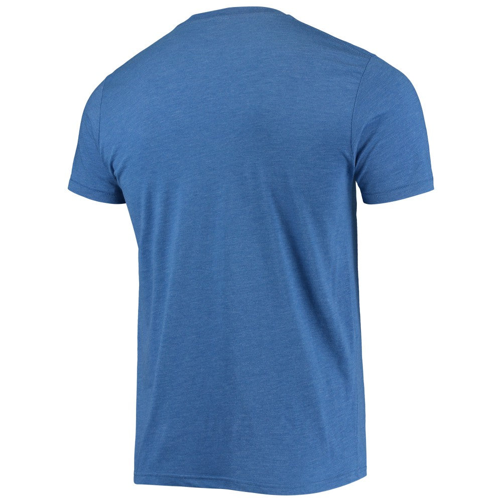 Milwaukee Brewers Homage Hand-Drawn Logo Tri-Blend T-Shirt - Royal