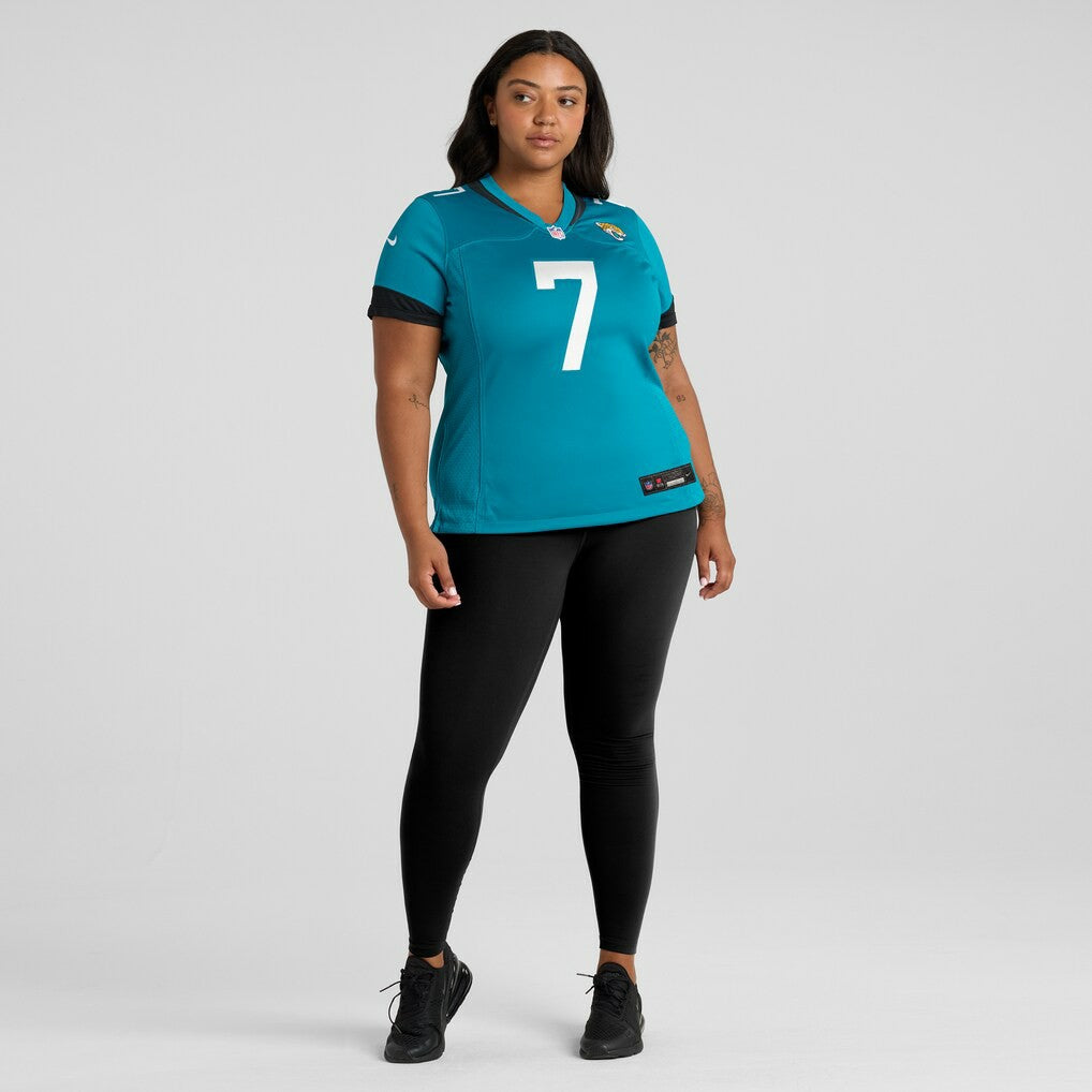 NFL Jacksonville Jaguars Byron Leftwich  Women's Retired Player Game Jersey