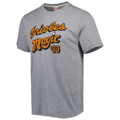 Baltimore Orioles Homage Hyper Local Tri-Blend T-Shirt - Gray