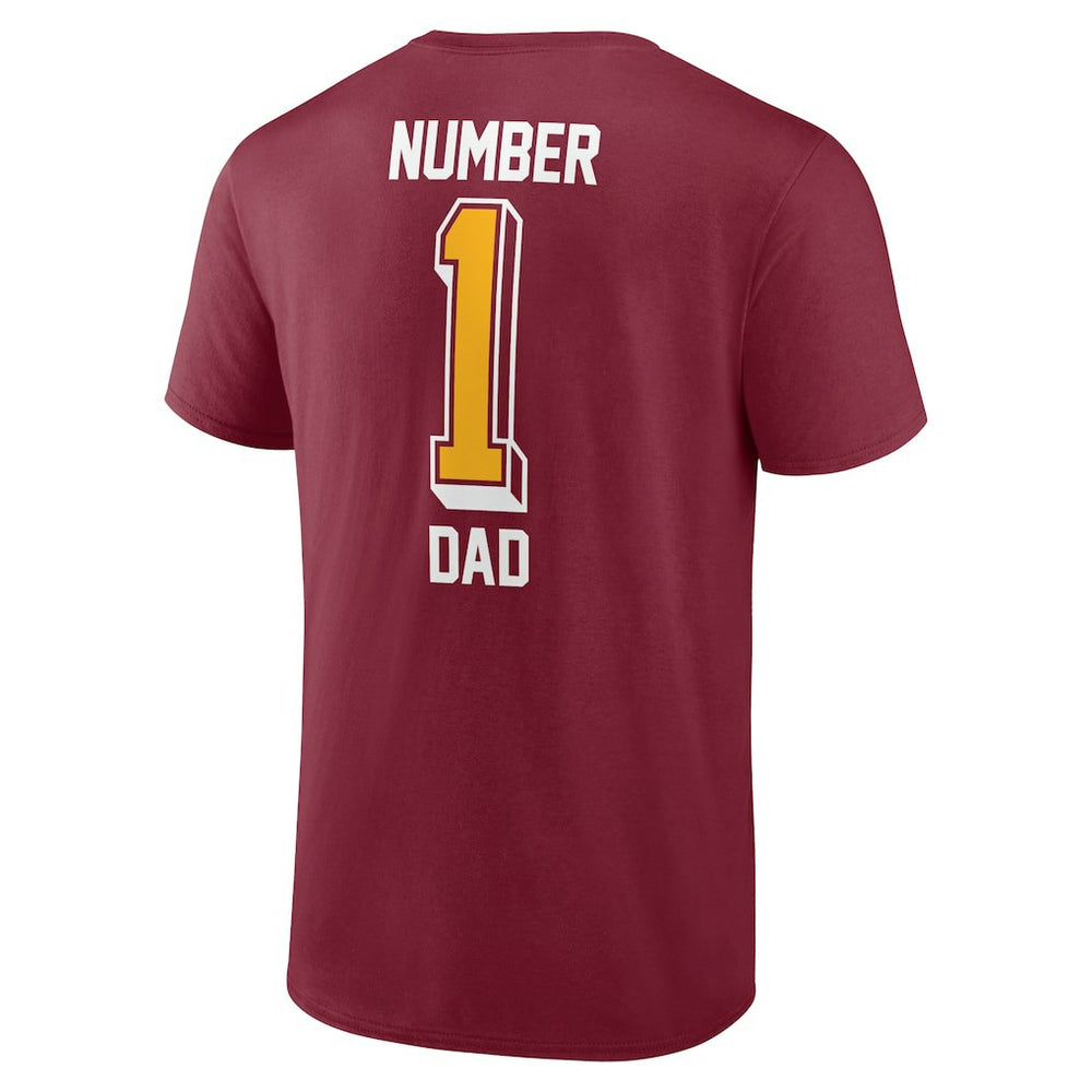 NFL Washington Commanders Team #1 Dad T-Shirt