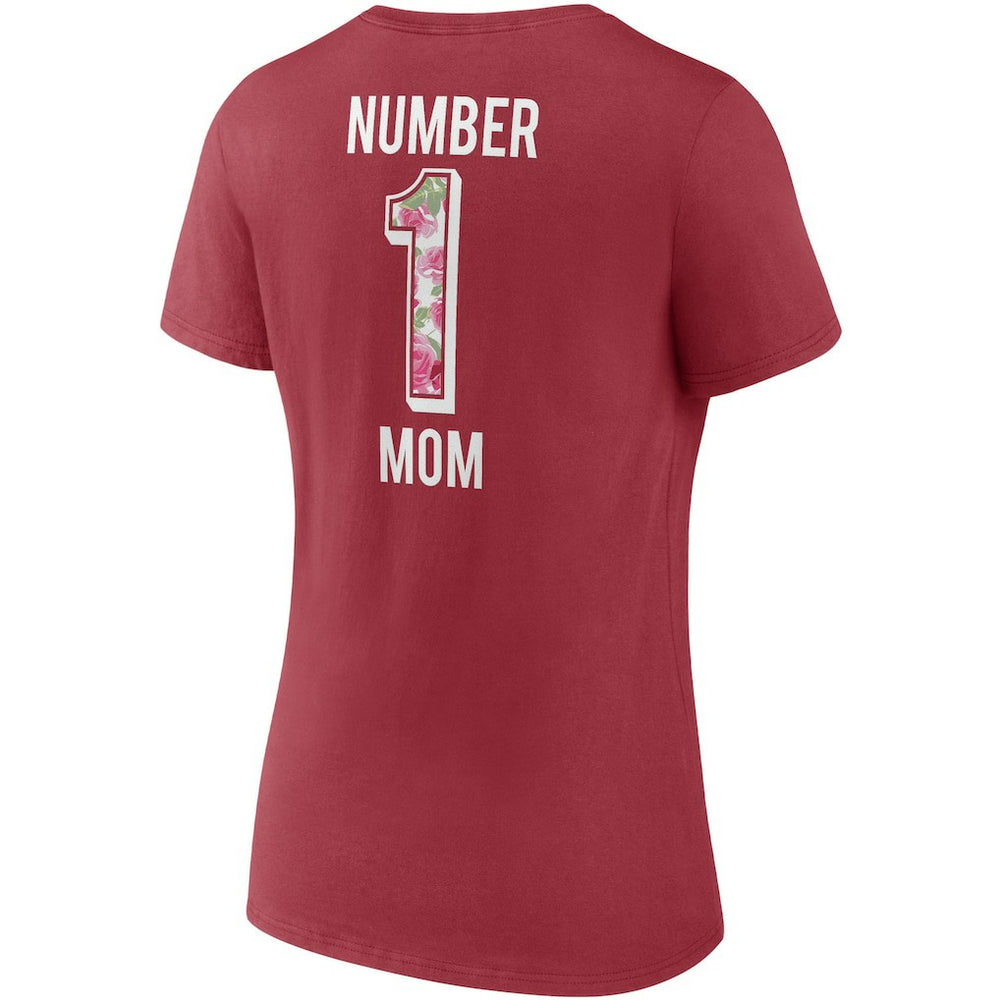 NFL Arizona Cardinals Women's Team Mother's Day V-Neck T-Shirt