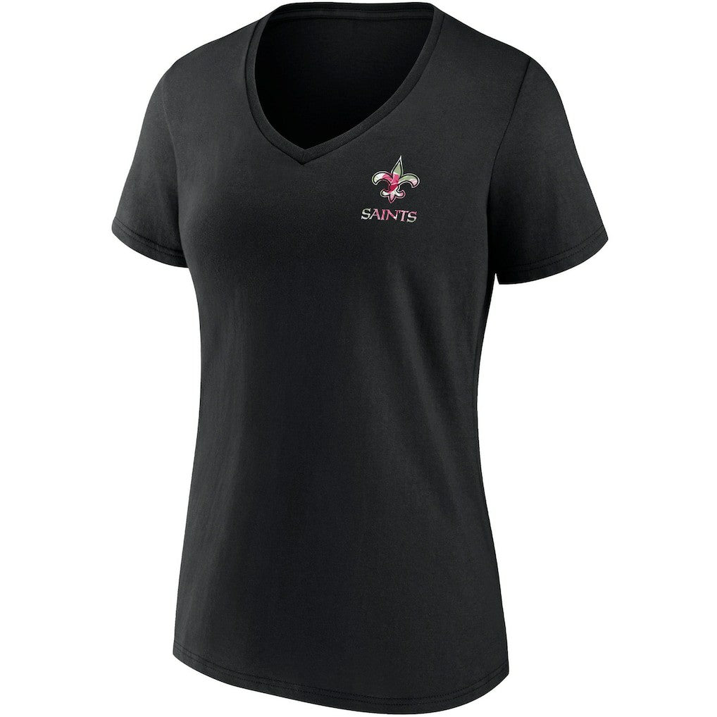 NFL New Orleans Saints Women's Team Mother's Day V-Neck T-Shirt