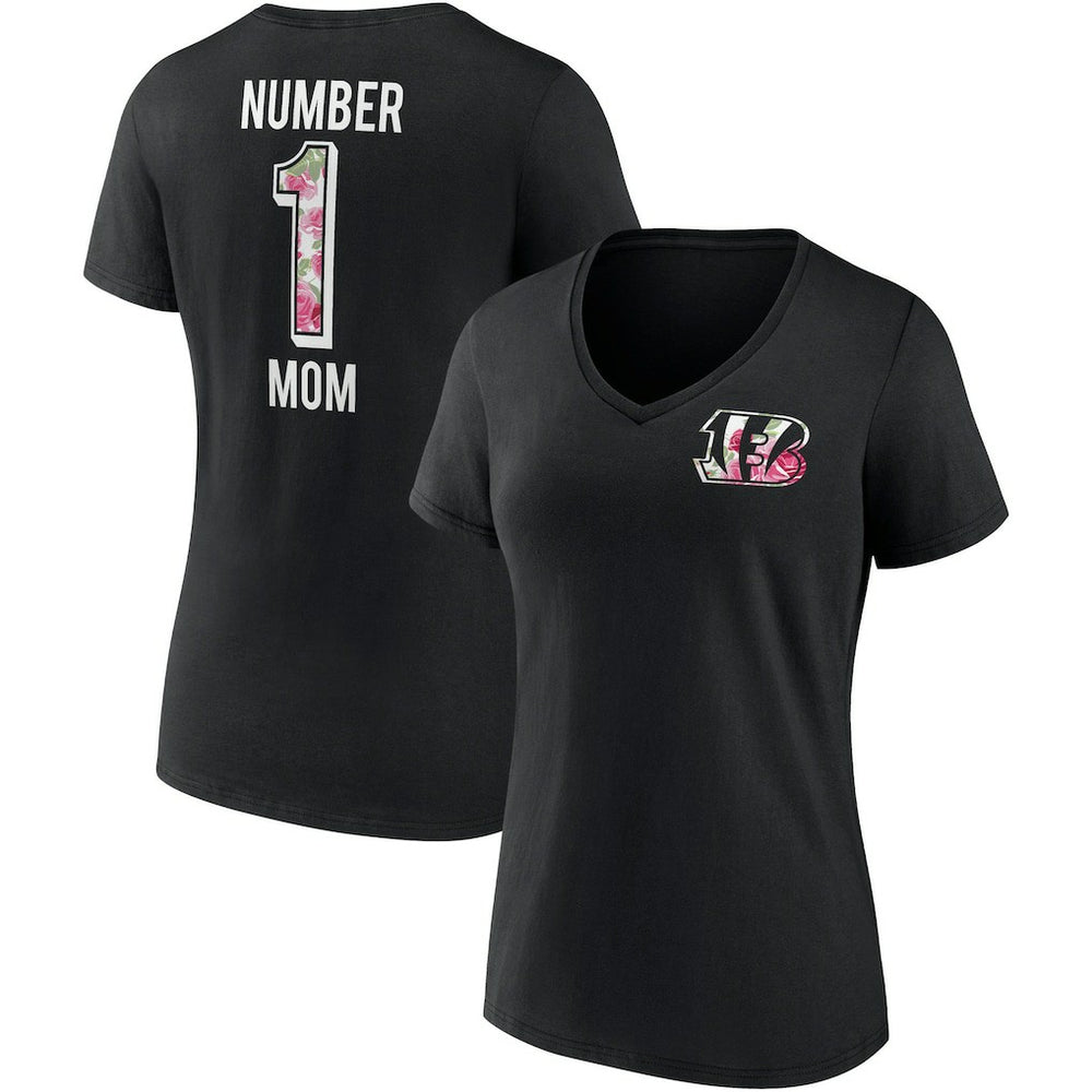 NFL Cincinnati Bengals Women's Team Mother's Day V-Neck T-Shirt