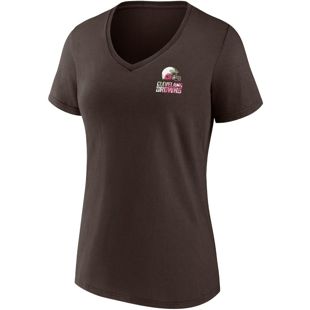 NFL Cleveland Browns Women's Team Mother's Day V-Neck T-Shirt