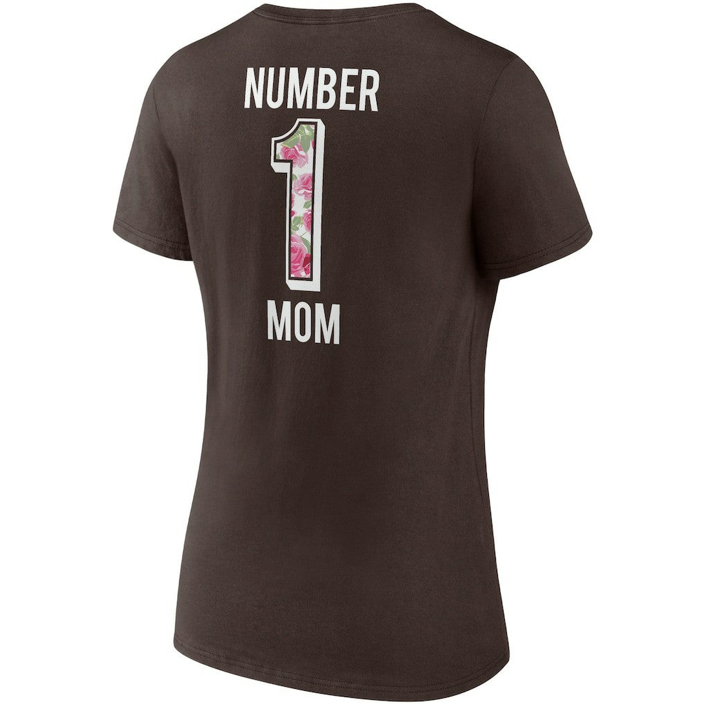 NFL Cleveland Browns Women's Team Mother's Day V-Neck T-Shirt