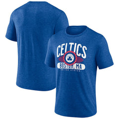 Boston Celtics Badge of Honor Tri-Blend T-Shirt - Royal online