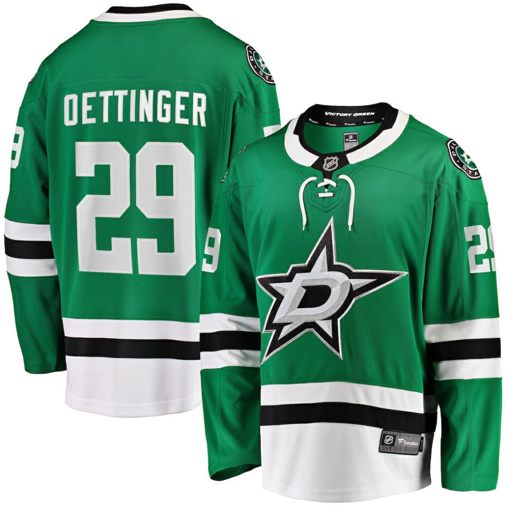 Jake Oettinger Dallas Stars Fanatics Home Breakaway Player Jersey
