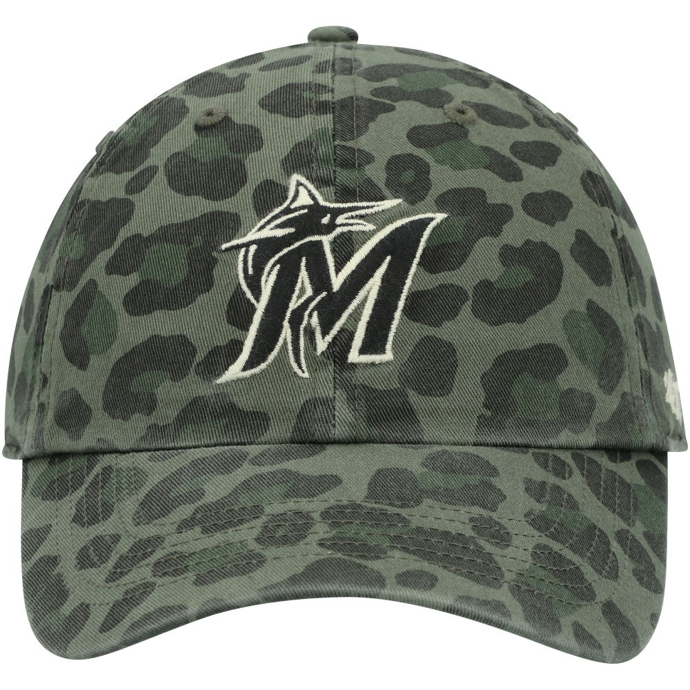 Miami Marlins Women's Bagheera Clean Up Adjustable Hat - Green | 47 brand