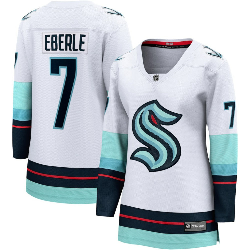 Jordan Eberle Seattle Kraken Fanatics Women's Away Breakaway Jersey