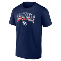 NFL Arizona Cardinals Banner Wave Logo T-Shirt