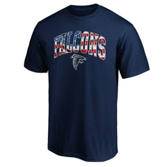 NFL Atlanta Falcons Banner Wave Logo T-Shirt