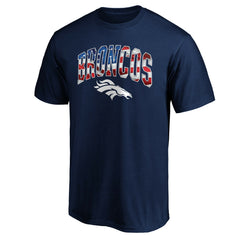 NFL Denver Broncos Banner Wave Logo T-Shirt
