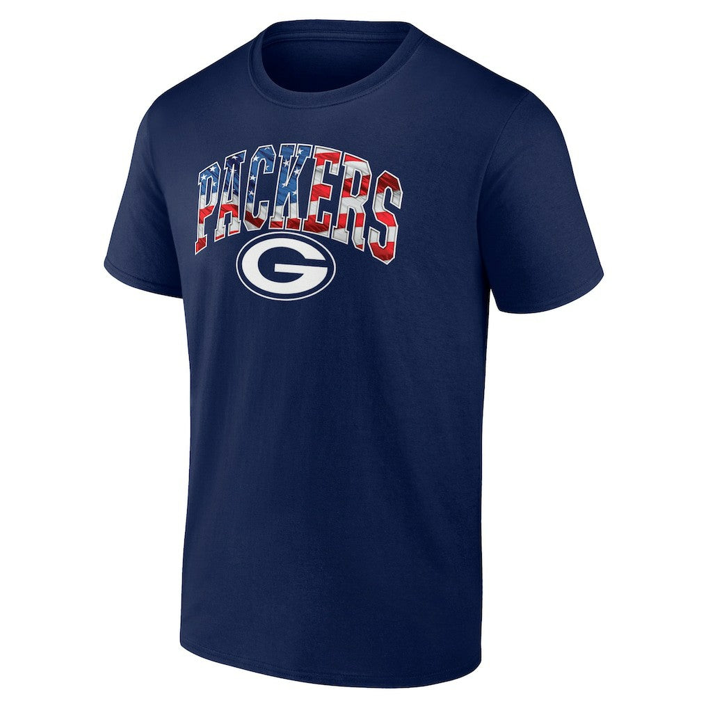 NFL Green Bay Packers Banner Wave Logo T-Shirt