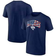 NFL Jacksonville Jaguars Banner Wave Logo T-Shirt