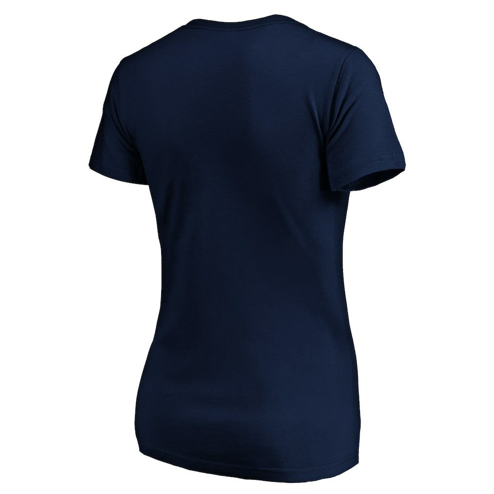 NFL New England Patriots Women's Banner Wave V-Neck T-Shirt