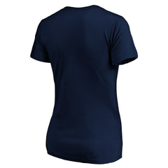 NFL New England Patriots Women's Banner Wave V-Neck T-Shirt