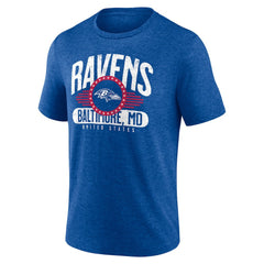 NFL Baltimore Ravens Badge of Honor Tri-Blend T-Shirt