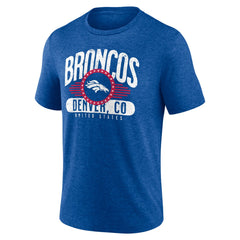 NFL Denver Broncos Badge of Honor Tri-Blend T-Shirt