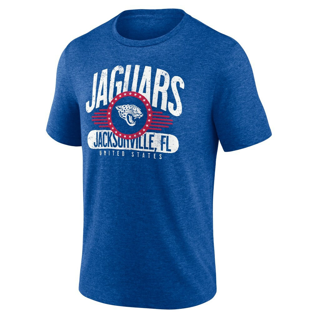 NFL Jacksonville Jaguars Badge of Honor Tri-Blend T-Shirt