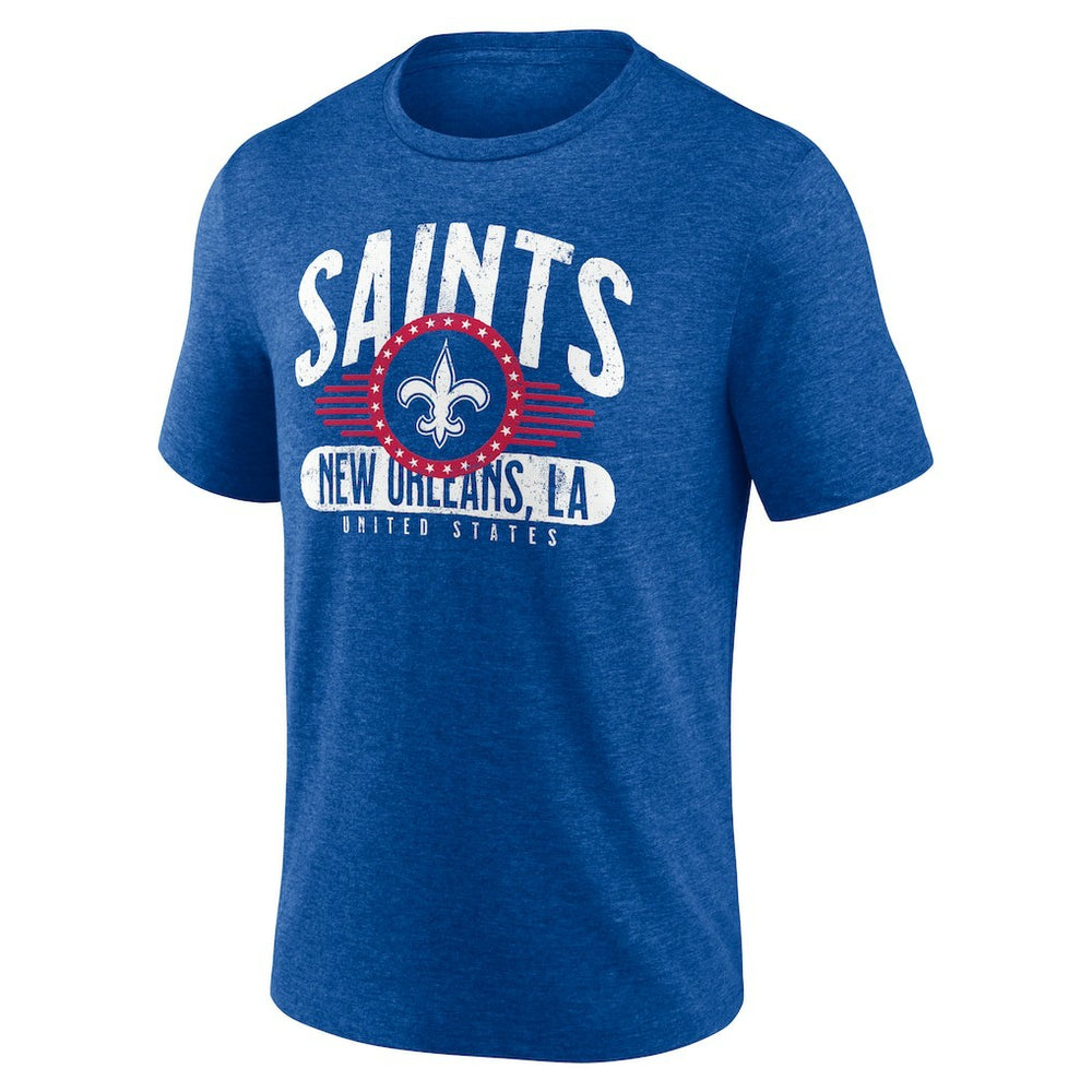 NFL New Orleans Saints Badge of Honor Tri-Blend T-Shirt