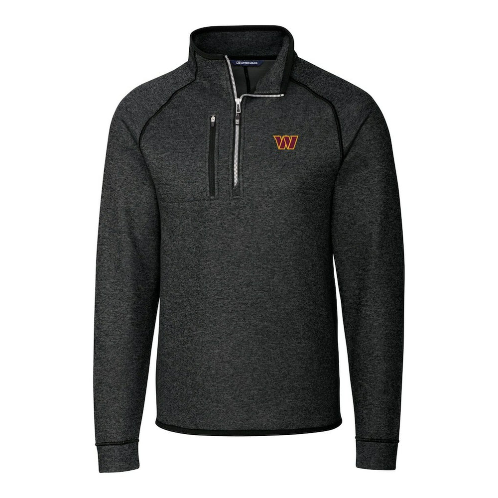 NFL Washington Commanders Cutter & Buck Big & Tall Mainsail Half-Zip Pullover Jacket