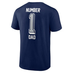 NFL Dallas Cowboys Number One Dad T-Shirt