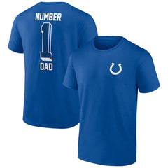 NFL Indianapolis Colts Number One Dad T-Shirt