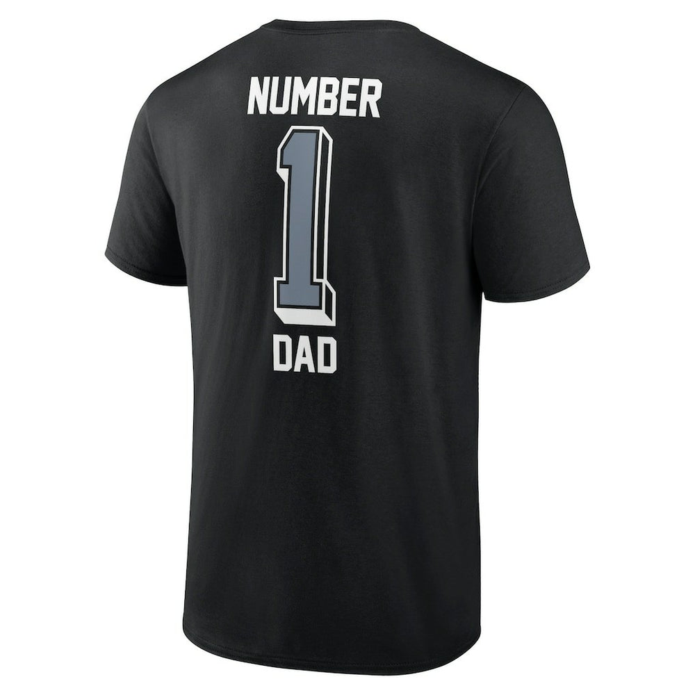 NFL Las Vegas Raiders Number One Dad T-Shirt