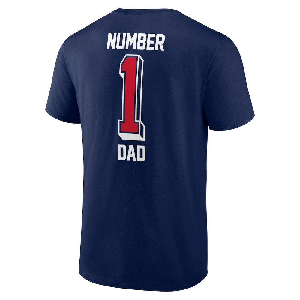NFL New England Patriots Number One Dad T-Shirt