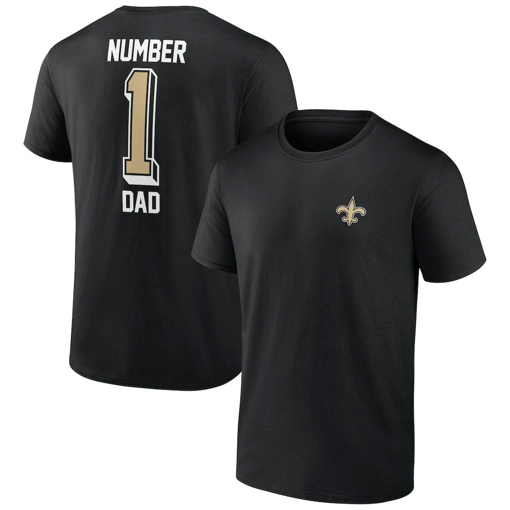 NFL New Orleans Saints Number One Dad T-Shirt