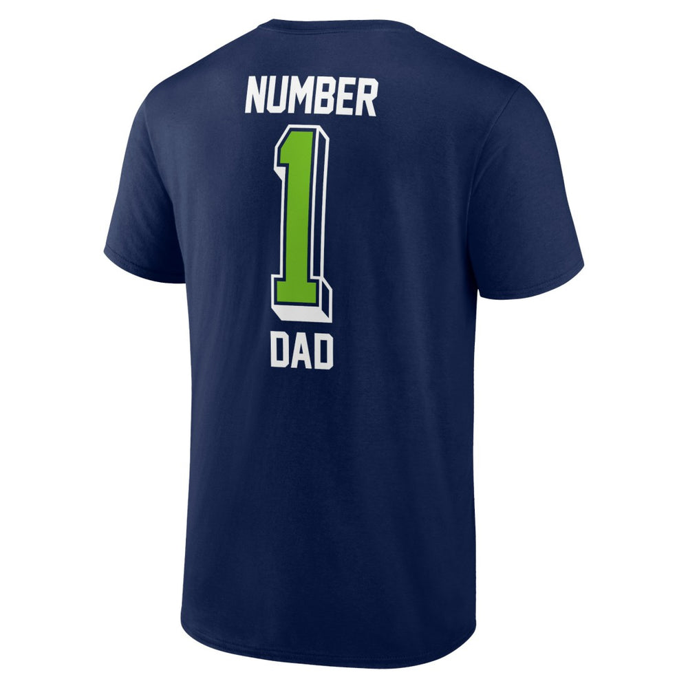 NFL Seattle Seahawks Number One Dad T-Shirt