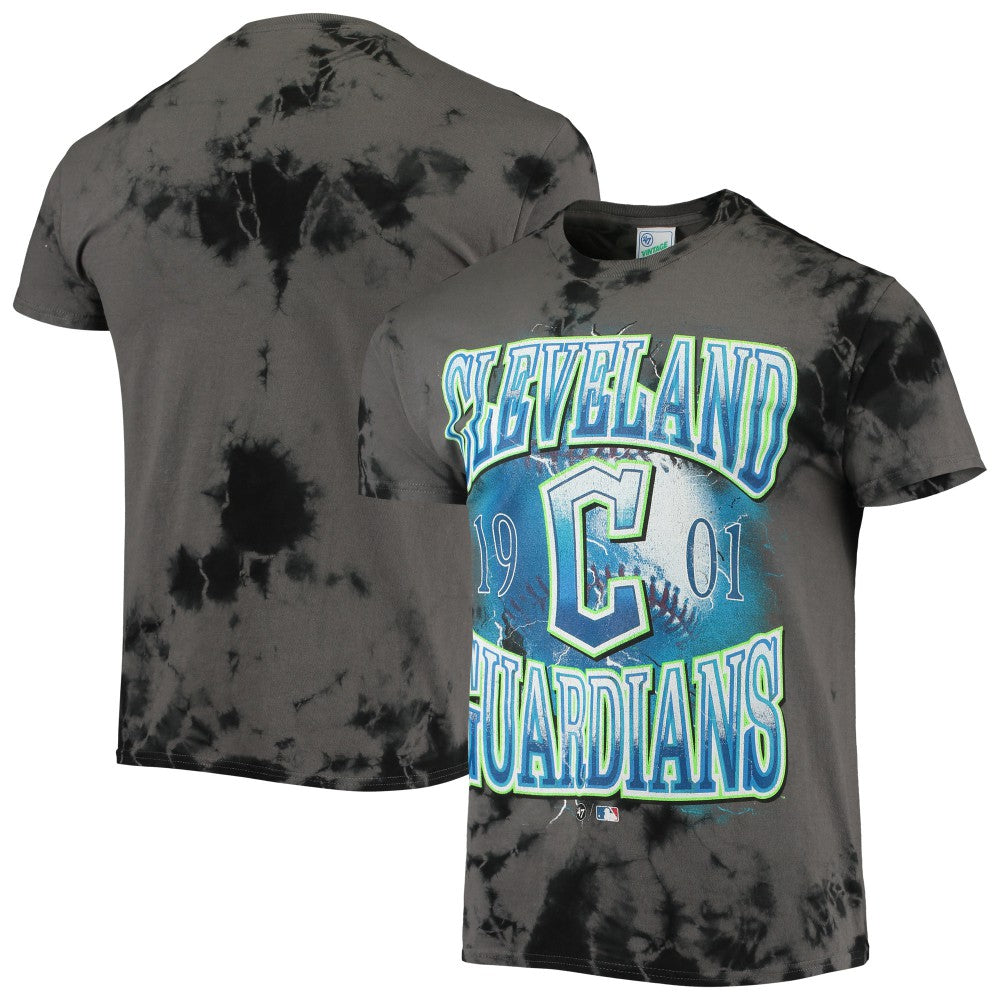 Cleveland Guardians Wonder Boy Vintage Tubular T-Shirt - Charcoal | 47 brand