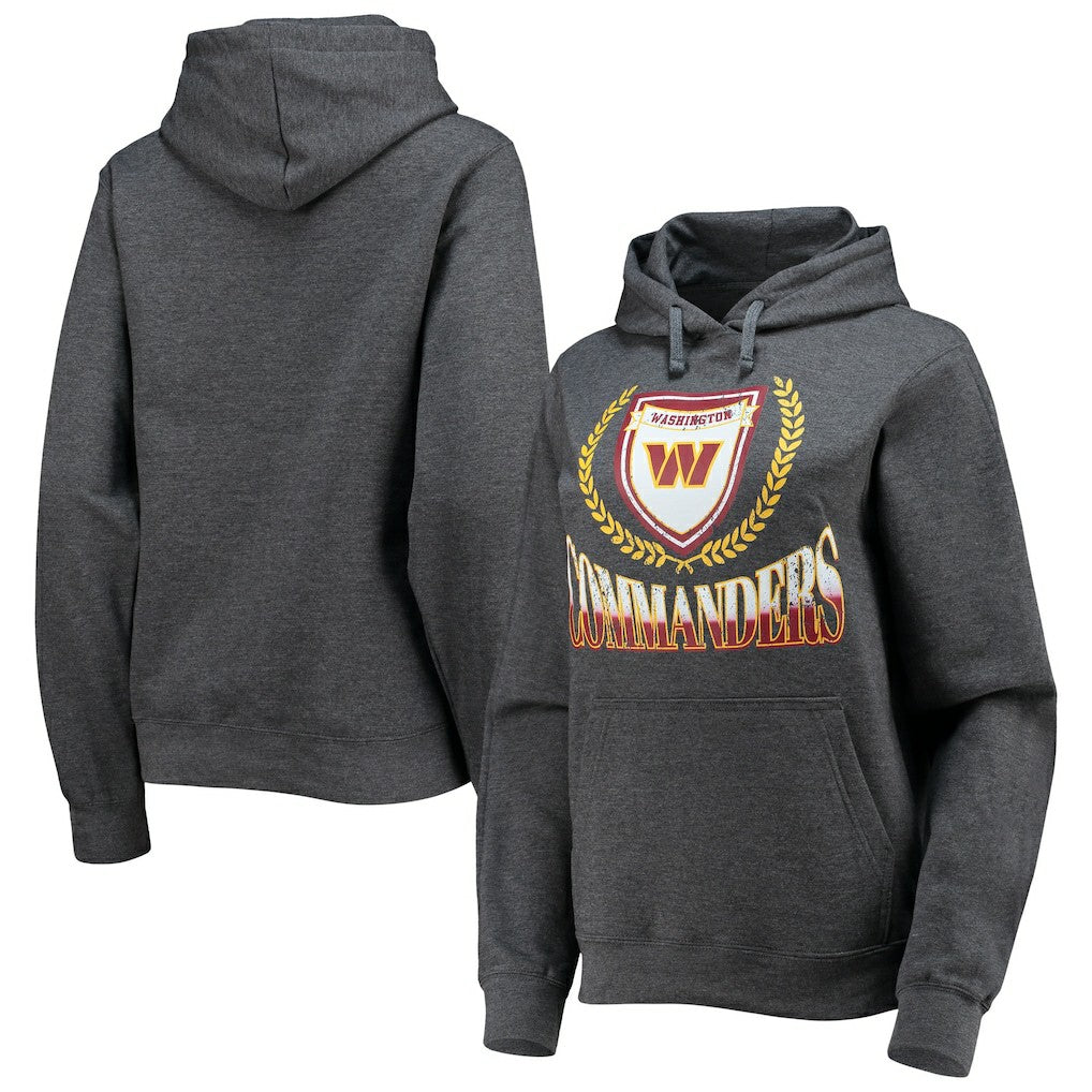 NFL Washington Commanders WEAR by Erin Andrews Women's Fleece Pullover Hoodie