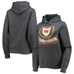 NFL Washington Commanders WEAR by Erin Andrews Women's Fleece Pullover Hoodie