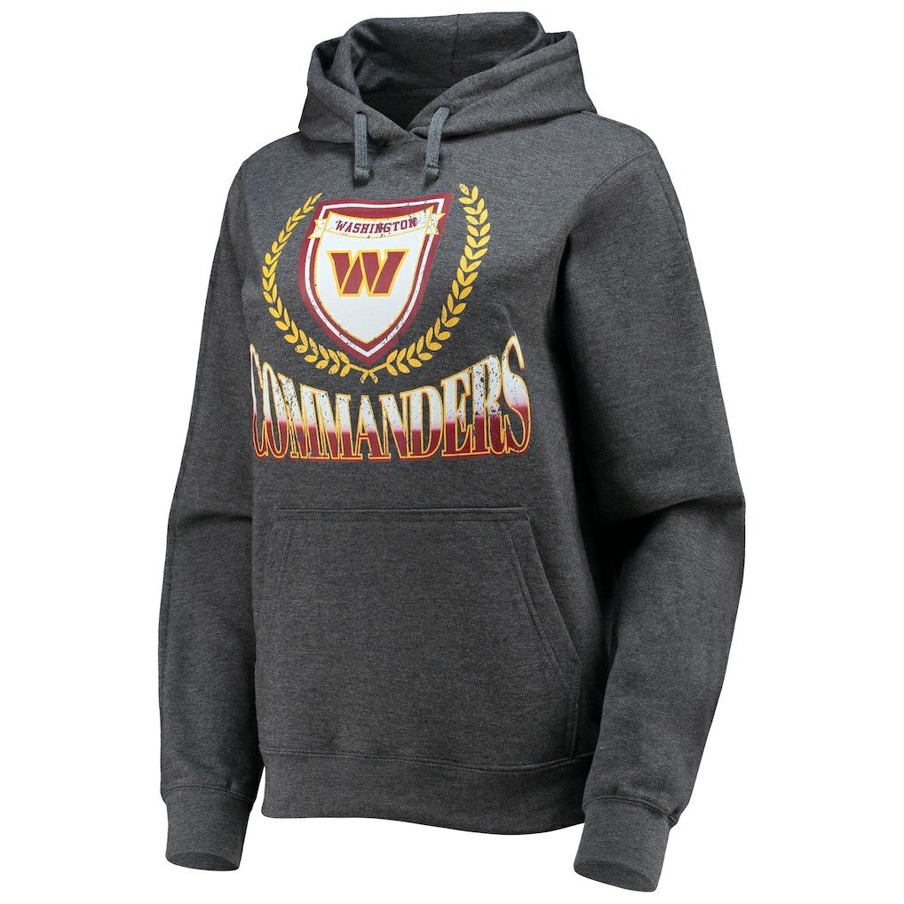 NFL Washington Commanders WEAR by Erin Andrews Women's Fleece Pullover Hoodie