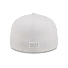 Houston Astros White on White 59FIFTY Fitted Hat | New Era