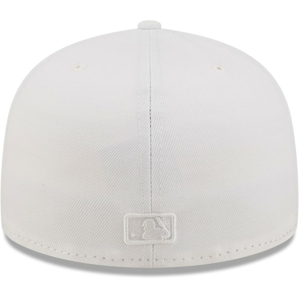 Toronto Blue Jays White on White 59FIFTY Fitted Hat | New Era