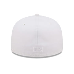 Los Angeles Angels White on White 59FIFTY Fitted Hat | New Era